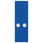 vidaXL Cadre de Lit avec Accessoire Chêne Artisan et Bleu