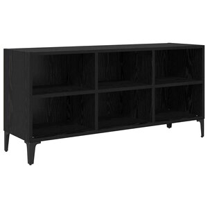 vidaXL Meuble TV Noir 69.5 x 30 x 50 cm Bois d'ingénierie