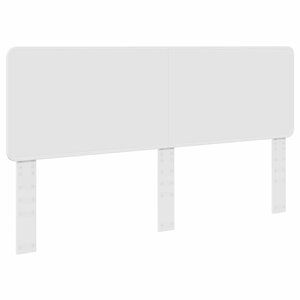 vidaXL Tête de lit Blanc Brillant 200 cm Bois d'ingénierie