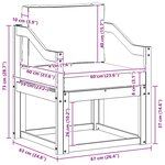 vidaXL 2 Pièce Ensemble de canapés d'extérieur Polyester