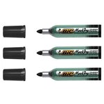 Marqueur Permanent MARKING ONYX 1482 Pointe Ogive Trait 1 5 mm Noir x 3 BIC
