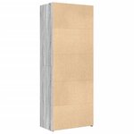vidaXL Buffet haut sonoma gris 70x42 5x185 cm bois d'ingénierie