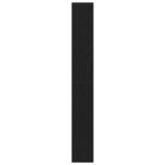 vidaXL Bibliothèque chêne noir 80x24x176 cm bois d'ingénierie