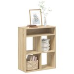 vidaXL Bibliothèque chêne sonoma 66x31x80 cm bois d'ingénierie