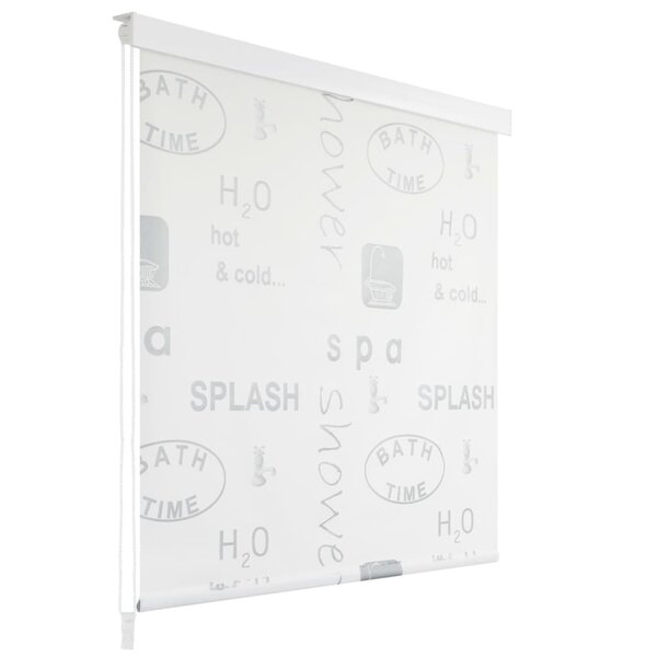 vidaXL Store roulant de douche 160x240 cm Éclaboussures