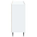 vidaXL Buffet Blanc 89 x 34 5 x 82 cm Bois d'ingénierie