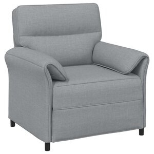 vidaXL Canapé 100  polyester  cadre en métal  MDF  Contreplaqué