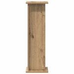 vidaXL Support de Plante 2 pièces Chêne artisanal 25 x 25 5 x 80 5 cm