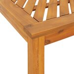 vidaXL Ensemble de salle à manger de jardin 3 pièces en bois d'acacia