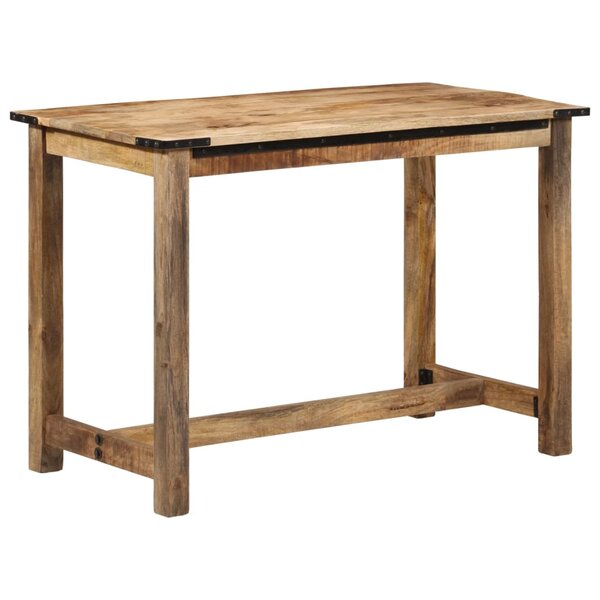 vidaXL Table à manger 110x55x75 cm bois de manguier massif
