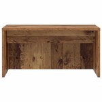 vidaXL Bureau mural Bois Ancien 60 x 45 x 30 cm Bois d'ingénierie