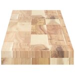 vidaXL Étagères flottantes 2 Pièces 140x20x4 cm acacia massif non traité