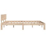 vidaXL Cadre de lit sans matelas 150x200 cm