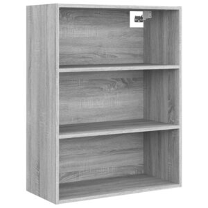 vidaXL Armoire murale suspendue Sonoma gris 69 5x32 5x90 cm