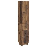 vidaXL Ensemble de Meubles 2 Pièces Bois ancien 33 x 34 5 x 90 cm