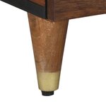 vidaXL Table basse 80x50x40 cm en bois massif de mangue