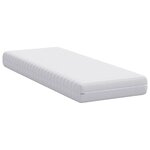 vidaXL Matelas avec Couche de Coco Blanc 80 x 200 cm Ressort ensaché