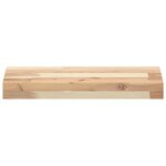 vidaXL Étagère flottante 60x20x4 cm bois d'acacia massif non traité