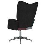 vidaXL Chaise de relaxation Patchwork Tissu