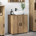 vidaXL Cabinet de salle de bain chêne artisanal 61 x 35 x 64 cm