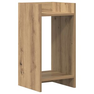 vidaXL Support de Plante Chêne artisanal 30 x 30 x 60 cm