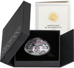 Pièce de monnaie en Argent 5 Cedis g 31.1 (1 oz) Millésime 2026 Ukrainian Pysanka ZORETSVIT