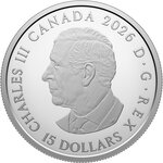 Pièce de monnaie en Argent g 23.17 Millésime 2026 Clan Animals SANDHILL CRANE