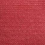 vidaXL Voile d'ombrage 160 g/m² Rouge 7x7 m PEHD