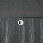 vidaXL Tente de fête Anthracite et blanc 800 x 400 x 266 cm