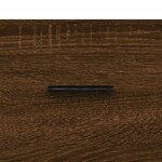 vidaXL Tables de chevet 2 Pièces chêne marron 40x35x47 5 cm