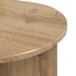 vidaXL Table basse Chêne artisanal 100 x 50 x 40 cm Bois d'ingénierie