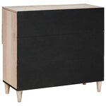 vidaXL Buffet Blanc 33 5 x 80 x 75 cm