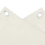 vidaXL Écran d'intimité de balcon blanc 700x75 cm PVC