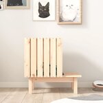 vidaXL Maison pour chat 60x36x60 cm Bois de pin massif
