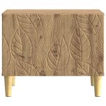 vidaXL Table basse Chêne artisanal 50 x 49 x 40 cm Bois d'ingénierie