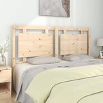 vidaXL Tête de lit 155 5x4x100 cm Bois massif de pin