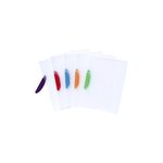 Chemise De Présentation Polypropylène Semi-rigide Clip Design - A4 - Couleurs Assorties - X 25 - Exacompta