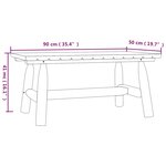 vidaXL Ensemble de salon de jardin 4 Pièces bois massif d'épicéa