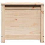 vidaXL Boîte de rangement 110x50x45 5 cm Bois massif de pin
