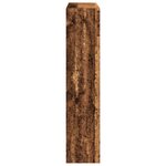 VidaXL Cadre de cheminée vieux bois 81x18x82 cm bois d'ingénierie