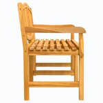 vidaXL Banc de jardin 149 5x60x90 cm bois de teck solide