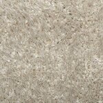 vidaXL Tapis ISTAN à poils longs aspect brillant beige Ø 160 cm