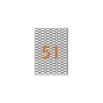 306 Étiquettes Blc Enl Bijou 45X8