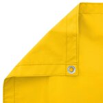 vidaXL Écran de balcon 110 x 200 cm Tissu Oxford Rectangulaire Jaune
