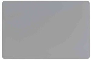 Sous-main Antidérapant 530 x 400 mm Bords Rainurés Gris DURABLE