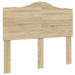 vidaXL Tête de lit Chêne Sonoma 120 cm Bois d'ingénierie
