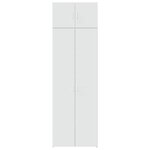 vidaXL Armoire de rangement blanc 70x42 5x225 cm bois d'ingénierie
