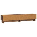 vidaXL Meuble TV Bois ancien 147 x 34 5 x 30 cm Bois d'ingénierie
