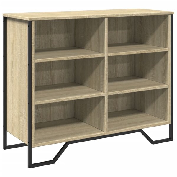 vidaXL Buffet chêne sonoma 91x35 5x74 5 cm bois d'ingénierie