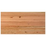 vidaXL Table à manger marron clair bois de chêne massif rectangulaire